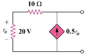 Find the Norton equivalent for the circuit in Fig. 4.129?