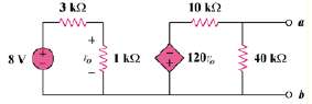 For the circuit in Fig. 4.137, what resistor connected across