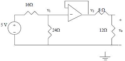Find vo in the op amp circuit in Fig. 5.65.