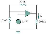 Find io in the op amp circuit of Fig. 5.66?