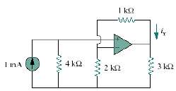 Refer to the op amp circuit in Fig. 5.71. Calculate