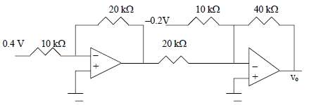 Determine vo in the circuit of Fig. 5.88?