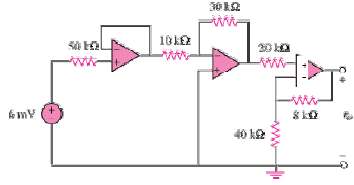 Find vo in the op amp circuit of Fig. 5.92?