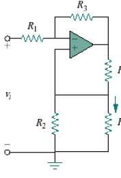 A voltage-to-current converter is shown in Fig. 5.110, which means