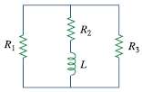 Determine the time constant for each of the circuits in