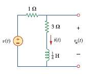 Consider the circuit of Fig. 7.97. Find v0 (t) if