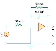 For the op amp circuit of Fig. 7.131, find v0.