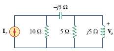If Vo = 8 ˆ  30o V in the circuit