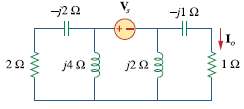 In the circuit of Fig. 9.61, find Vs if Io