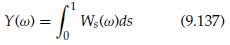Let Y be a random variable defined by
where W is