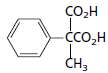 What will be the product isolated after thermal decarboxylation of