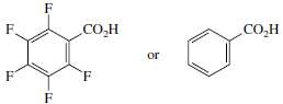 Identify the more acidic compound in each of the following