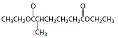 Write the structure of the Dieckmann cyclization product formed on