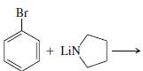 In each of the following reactions, an amine or a