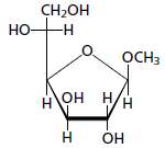 Give the products of periodic acid oxidation of each of
