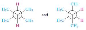 Determine whether the two structures in each of the following