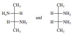 In each of the following pairs of compounds one is