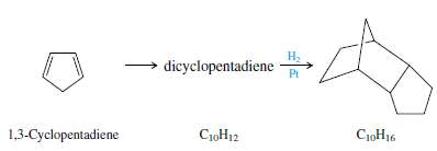 On standing, 1,3-cyclopentadiene is transformed into a new compound called
