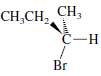 Reaction of lithium diphenylcuprate with optically active 2-bromobutane yields 2