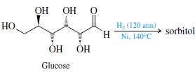 Sorbitol is a sweetener often substituted for cane sugar, since