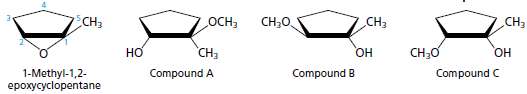 Which product, compound A, B, or C, would you expect