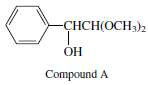Hydrolysis of a compound A in dilute aqueous hydrochloric acid