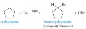 Write the structures of all possible products of monochlorination of