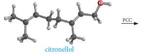 The alcohol citronellol is a terpene found in rose oil.