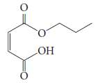 Provide a short synthesis of the ester-acid below, starting from