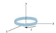 The coil in Fig. 28-50 carries current i 2.00 A