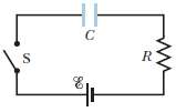 The circuit in Fig. 32-31 consists of switch S, a