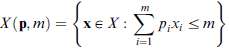Assume that the consumption set X is nonempty, compact, and