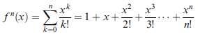 Show that the sequence of polynomials
converges uniformly on any compact