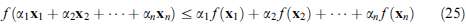A function f: S †’ „œ is convex if and