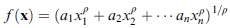 Show that the CES function
is homogeneous of degree one.