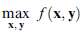 Suppose that (x*, y*) is a local optimum ofsubject to