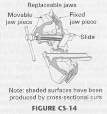 Figure CS-14 presents a cut-away sketch of the moveable and