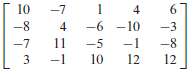 Find a column of the matrix in Exercise 39 that