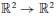 A linear transformation T:  first reflects points through the