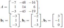 In Exercises 1 and 2, find the B-matrix for the