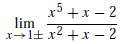 Determine the one-sided limits numerically or graphically. If infinite, state