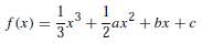 A cubic polynomial may have a local min and max,