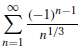 In Exercises 3-10, determine whether the series converges absolutely, conditionally,