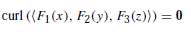 Recall that if F1, F2, and F3 are differentiable functions