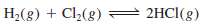 The equilibrium constant (Kc) for the reactionis 4.17 Ã— 10-34