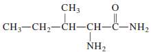 Indicate the asymmetric carbon atoms in the following compounds:
(a)
(b)