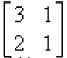 Let A be the matrix
Find p(A). 
p(x) = 2x2 -