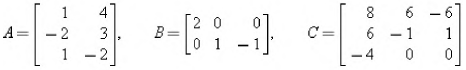 Find a matrix K such that AKB = C given