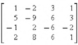 Repeat Exercises 1-4 using a combination of row reduction and