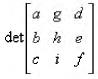 Let
Assuming that det(A) = - 7, find
(a) det(3A)
(b) det(2A-1)
(c) det